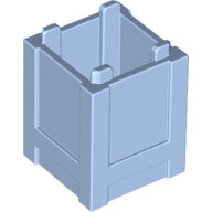 LEGO Bright Light Blue Container, Box 2 x 2 x 2 - Top Opening 61780 - 6383137