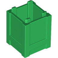LEGO Green Container, Box 2 x 2 x 2 - Top Opening 61780 - 4548102