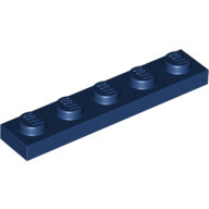 LEGO Dark Blue Plate 1 x 5 78329 - 6384913