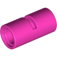 LEGO Dark Pink Technic, Pin Connector Round 2L with Slot (Pin Joiner Round) 62462 - 6263790