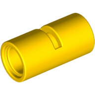 LEGO Yellow Technic, Pin Connector Round 2L with Slot (Pin Joiner Round) 62462 - 4526983