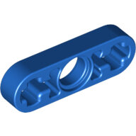 LEGO Blue Technic, Liftarm Thin 1 x 3 - Axle Holes 6632 - 4107829
