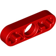 LEGO Red Technic, Liftarm Thin 1 x 3 - Axle Holes 6632 - 4107824