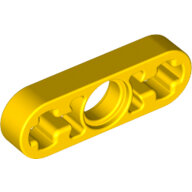LEGO Yellow Technic, Liftarm Thin 1 x 3 - Axle Holes 6632 - 4107823