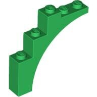 LEGO Green Arch 1 x 5 x 4 - Continuous Bow 2339 - 4270465