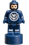 LEGO Minifigure - 90398pb006 - SHIELD Agent Statuette / Trophy