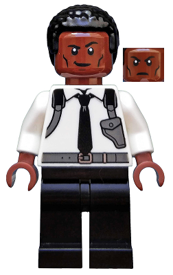 LEGO Minifigure - sh554 - Nick Fury (Young)