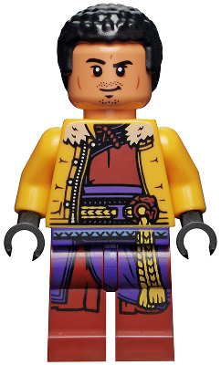 LEGO Minifigure - sh779 - Wong - Bright Light Orange Parka