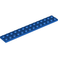 LEGO Blue Plate 2 x 14 91988 - 6308886