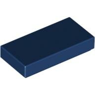 LEGO Dark Blue Tile 1 x 2 with Groove 3069b - 4528488