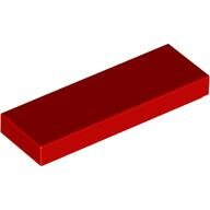 LEGO Red Tile 1 x 3 63864 - 4533742