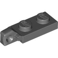 LEGO Dark Bluish Gray Hinge Plate 1 x 2 Locking with 1 Finger on End without Bottom Groove 44301b - 6266225