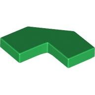 LEGO Green Tile, Modified Facet 2 x 2 27263 - 6385275