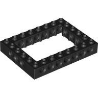 LEGO Black Technic, Brick 6 x 8 Open Center 32532 - 4188143