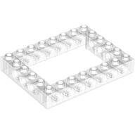 LEGO Trans-Clear Technic, Brick 6 x 8 Open Center 32532 - 4144161