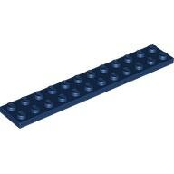 LEGO Dark Blue Plate 2 x 12 2445 - 6218082