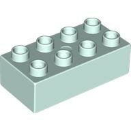 LEGO Light Aqua Duplo, Brick 2 x 4 3011 - 6294254