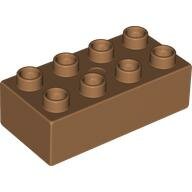 LEGO Medium Nougat Duplo, Brick 2 x 4 3011 - 6307385