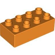 LEGO Orange Duplo, Brick 2 x 4 3011 - 4158403