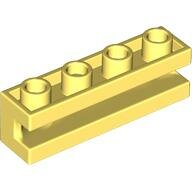 LEGO Bright Light Yellow Brick, Modified 1 x 4 with Groove 2653 - 6296493