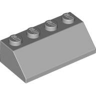 LEGO Light Bluish Gray Slope 45 2 x 4 3037 - 4211409