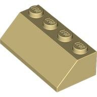 LEGO Tan Slope 45 2 x 4 3037 - 4614739