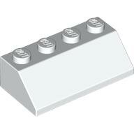 LEGO White Slope 45 2 x 4 3037 - 303701