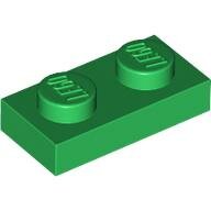LEGO Green Plate 1 x 2 3023 - 302328