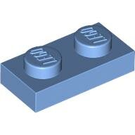 LEGO Medium Blue Plate 1 x 2 3023 - 4179825