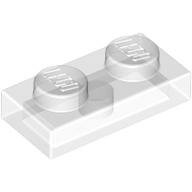 LEGO Trans-Clear Plate 1 x 2 3023 - 4167842