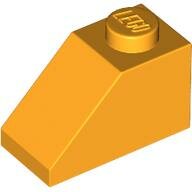 LEGO Bright Light Orange Slope 45 2 x 1 3040 - 6023157