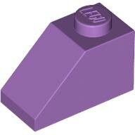 LEGO Medium Lavender Slope 45 2 x 1 3040 - 6022005