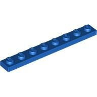 LEGO Blue Plate 1 x 8 3460 - 346023