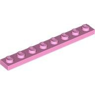 LEGO Bright Pink Plate 1 x 8 3460 - 6143789