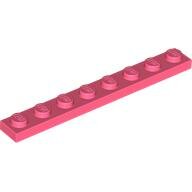 LEGO Coral Plate 1 x 8 3460 - 6259772