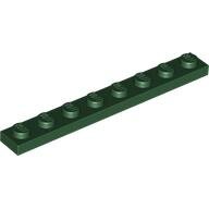 LEGO Dark Green Plate 1 x 8 3460 - 4264408
