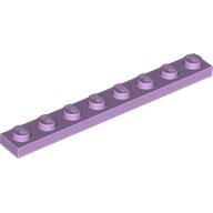 LEGO Lavender Plate 1 x 8 3460 - 6099387