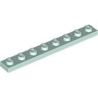 LEGO Light Aqua Plate 1 x 8 3460 - 6310373