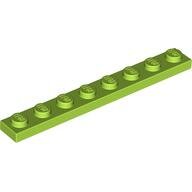 LEGO Lime Plate 1 x 8 3460 - 4210212