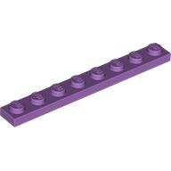 LEGO Medium Lavender Plate 1 x 8 3460 - 4625022