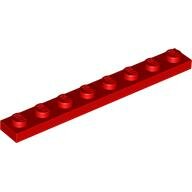 LEGO Red Plate 1 x 8 3460 - 346021