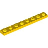 LEGO Yellow Plate 1 x 8 3460 - 346024