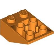 LEGO Orange Slope, Inverted 33 3 x 2 with Flat Bottom Pin and Connections between Studs 3747b - 4121737