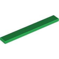LEGO Green Tile 1 x 8 4162 - 4296081