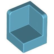 LEGO Medium Azure Panel 1 x 1 x 1 Corner 6231 - 4618645