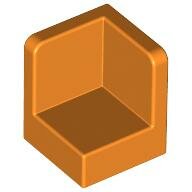 LEGO Orange Panel 1 x 1 x 1 Corner 6231 - 4184005