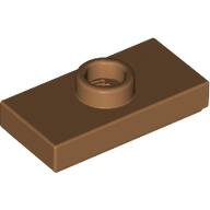 LEGO Medium Nougat Plate, Modified 1 x 2 with 1 Stud with Groove and Bottom Stud Holder (Jumper) 15573 - 6218364