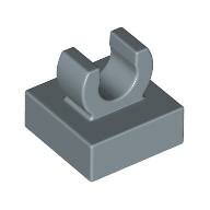 LEGO Sand Blue Tile, Modified 1 x 1 with Open O Clip 15712 - 6364367