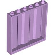 LEGO Lavender Panel 1 x 6 x 5 with Corrugated Profile 23405 - 6182191
