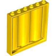 LEGO Yellow Panel 1 x 6 x 5 with Corrugated Profile 23405 - 6294231